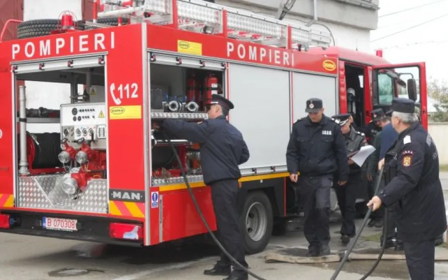 Exercițiu ISU: Plan roșu de intervenție la rafinăria OMV-Petrom de la Brazi