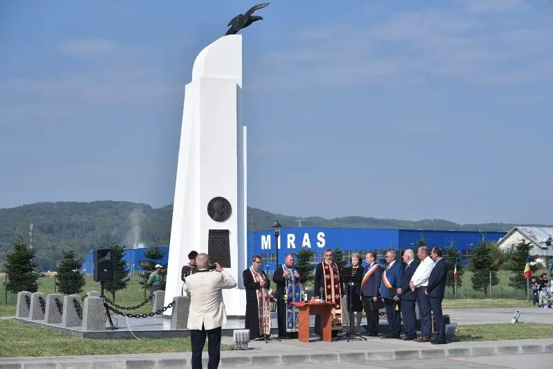 FOTO| Aurel Vlaicu, comemorat la Băneşti. "Este important să ne amintim de elitele româneşti"