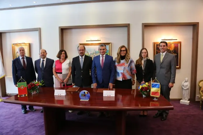 Sinaia s-a înfrățit cu Cascais, un oraș din Portugalia. La eveniment a fost prezent și Nicolae al României