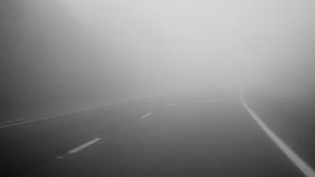 Cod galben de ceață în Prahova
