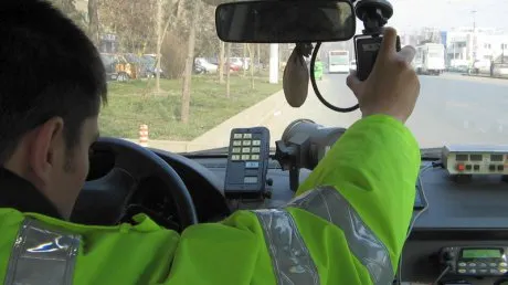 Prahova-Record de viteză pe DN1. Vitezomanul a rămas fără permis