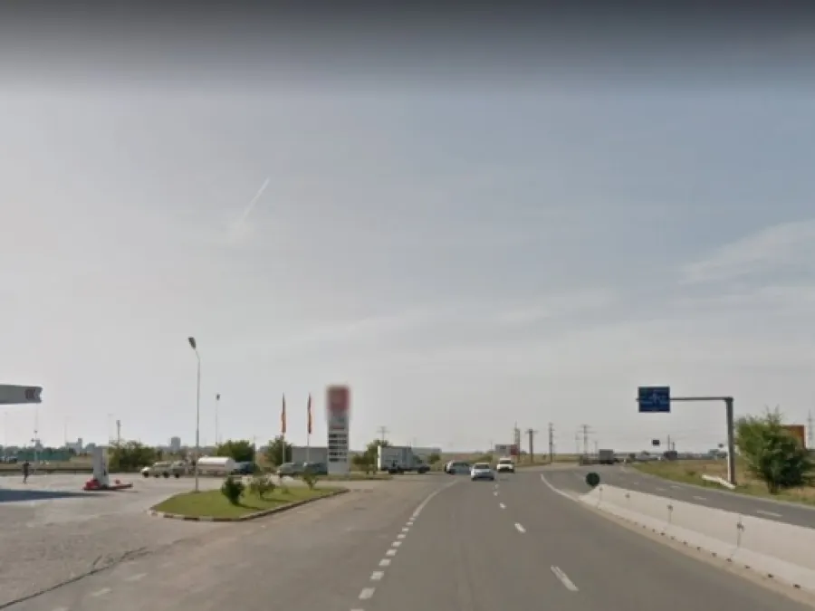 Un nou sens giratoriu pe DN 1, Centura de Vest a Ploieștiului, în zona benzinăriei Lukoil