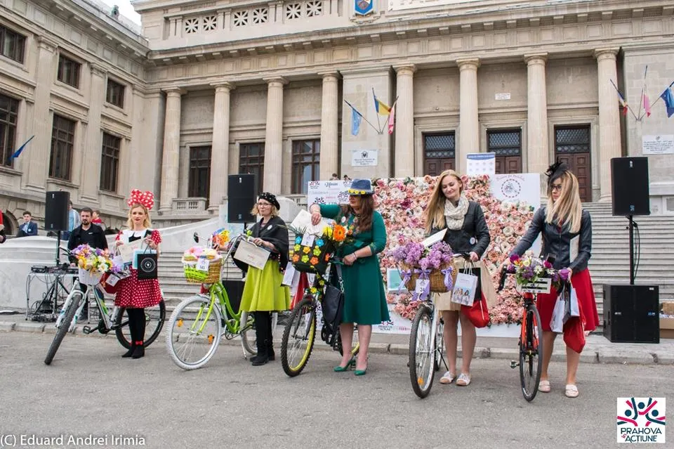 Tocuri pe biciclete!  300 de ploieșteni au mers la parada organizată de Asociația "Prahova în Acțiune"