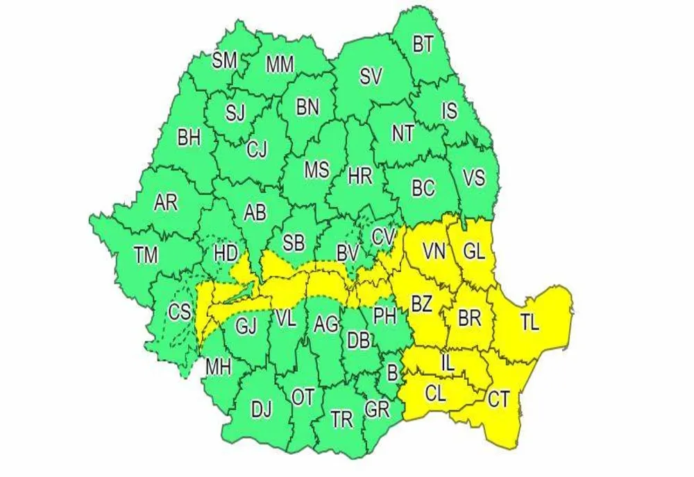 Ger, ceață și polei în următoarele zile