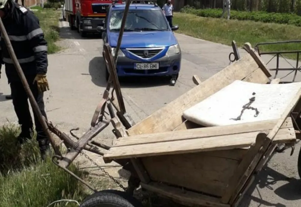 Șofer mort după ce a intrat într-un cal lăsat nesupravegheat pe șosea