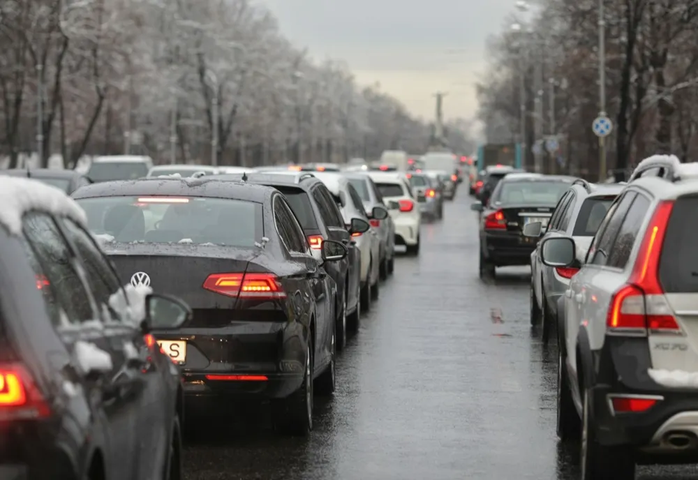 Trafic intens pe Valea Prahovei
