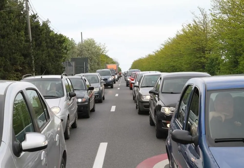 Trafic intens pe DN1 București-Brașov în această dimineață