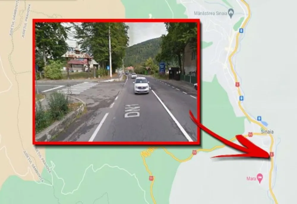 Restricţii pe DN1 până la finalul anului, pentru amenajarea unui sens giratoriu în Sinaia 