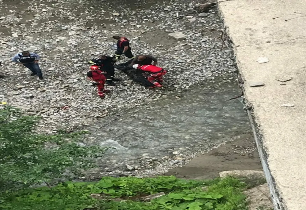 Prahova. O tânără s-a aruncat de pe un pod  aflat pe DN71