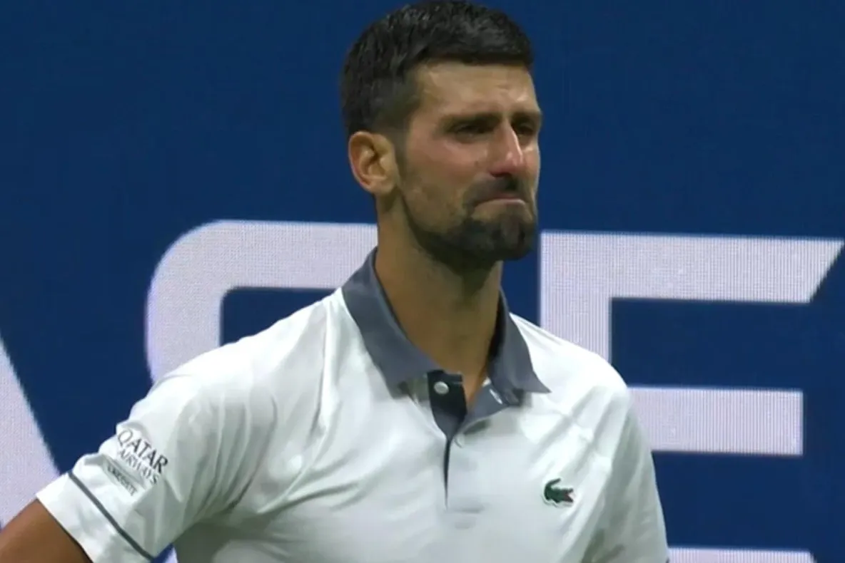 Djokovic, lacrimi pe teren după eliminarea de la US Open 2026. Mariano Navone a produs șocul de la New York