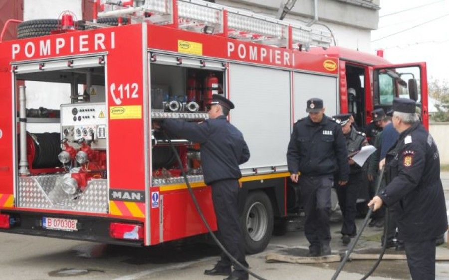 Exercițiu ISU: Plan roșu de intervenție la rafinăria OMV-Petrom de la Brazi