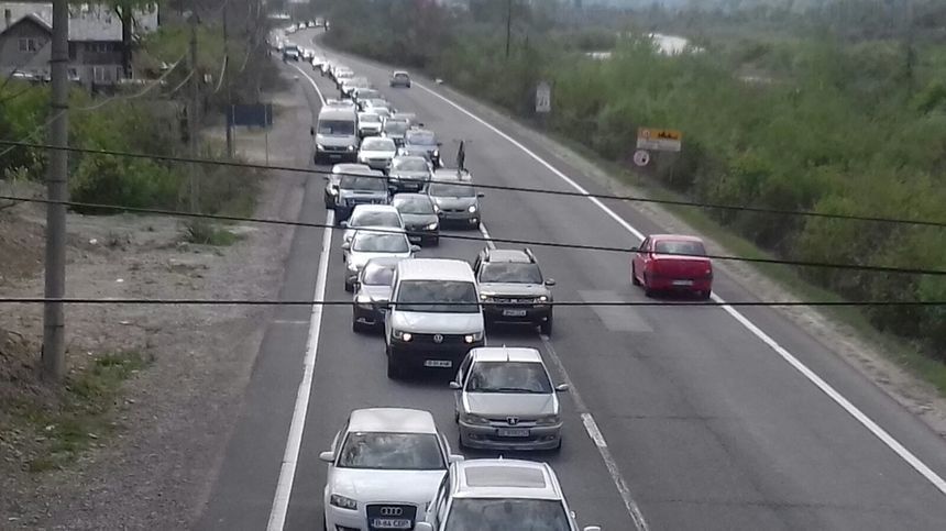 Lucrări de asfaltare pe DN1, în Prahova, pe tronsonul Nistorești-Comarnic