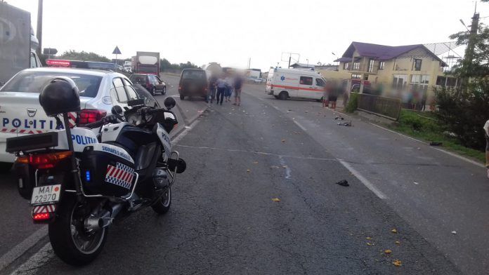 Accident la Valea Călugărească. Femeie lovită în timp ce traversa DN 1B