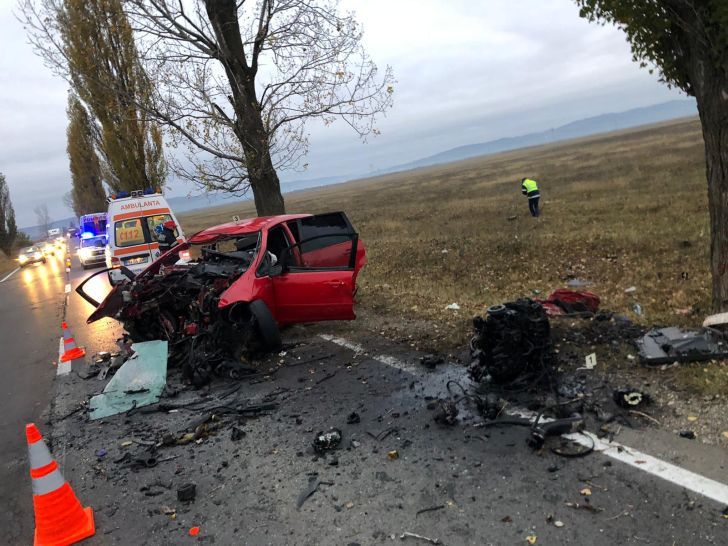 FOTO Accident mortal pe DN1D, între Albești și Ciorani!