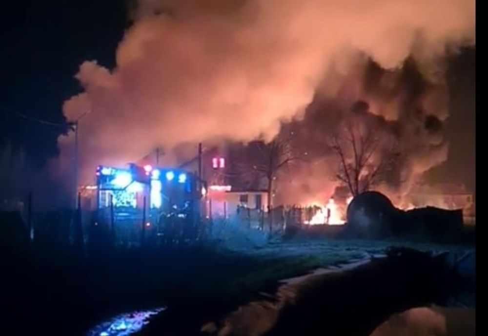 Care a fost cauza incendiului de la fabrica de produse din țiței de la Colceag