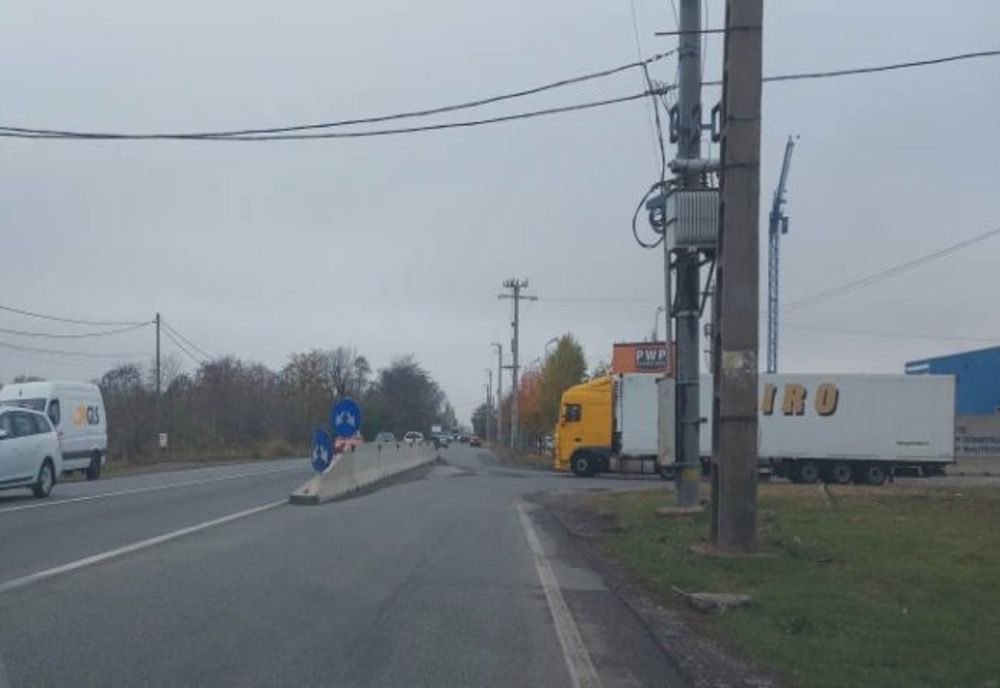 Restricții pe DN 72 Ploiești – Târgoviște, pentru amenajarea unui giratoriu 