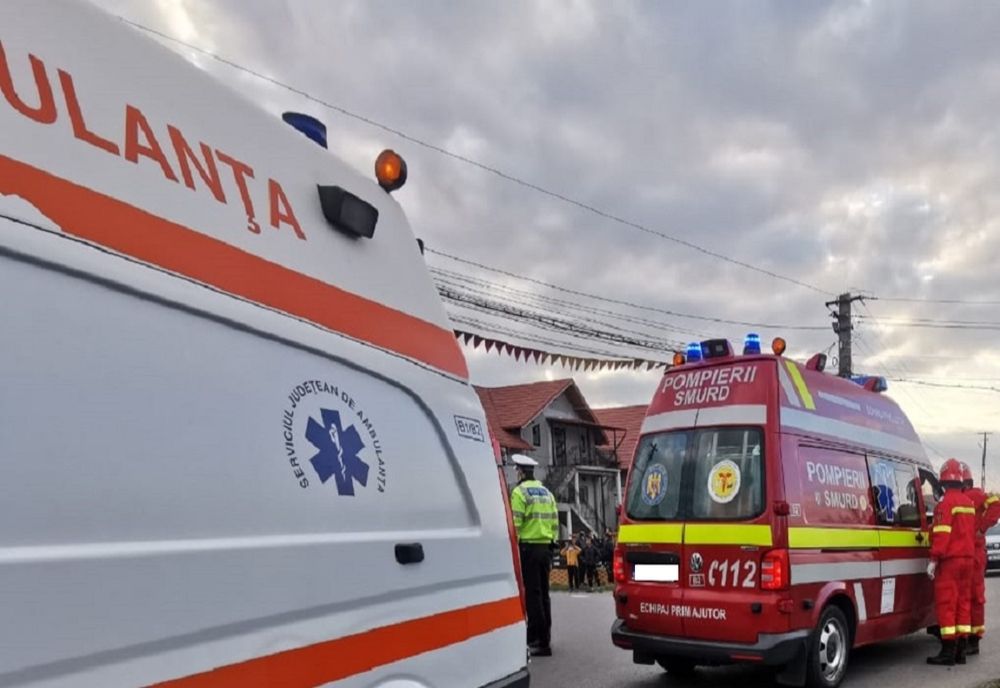 Prahova. Accident cu trei autoturisme implicate pe DN 1A, la Gura Vitioarei