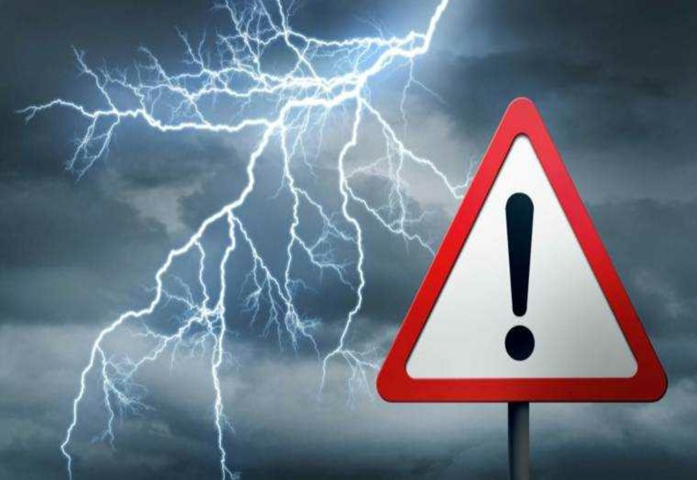 COD PORTOCALIU DE VIJELII ȘI GRINDINĂ ÎN BUCUREȘTI. RO-ALERT EMIS, OAMENII SUNT RUGAȚI SĂ NU IASĂ DIN CASE