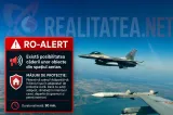  MApN a detectat o țintă aeriană la frontiera cu Ucraina; mesaj RO-Alert transmis în județul Tulcea