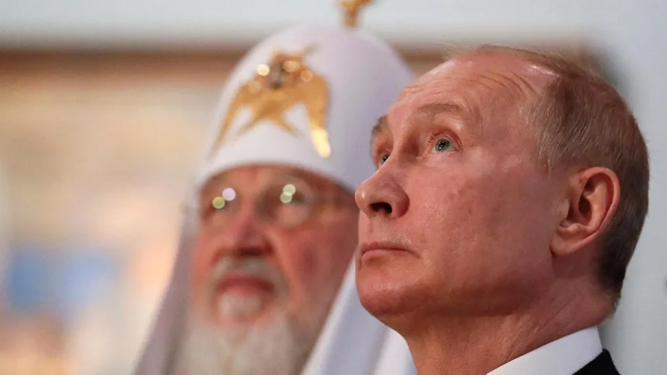 Patriarhul Kiril și Vladimir Putin