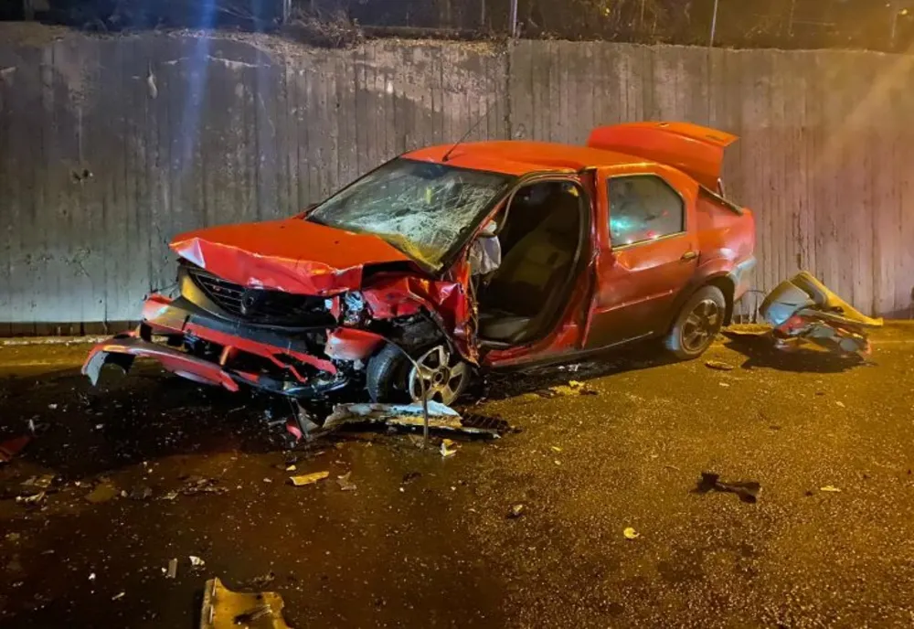 Accident pe DN1, la Sinaia!