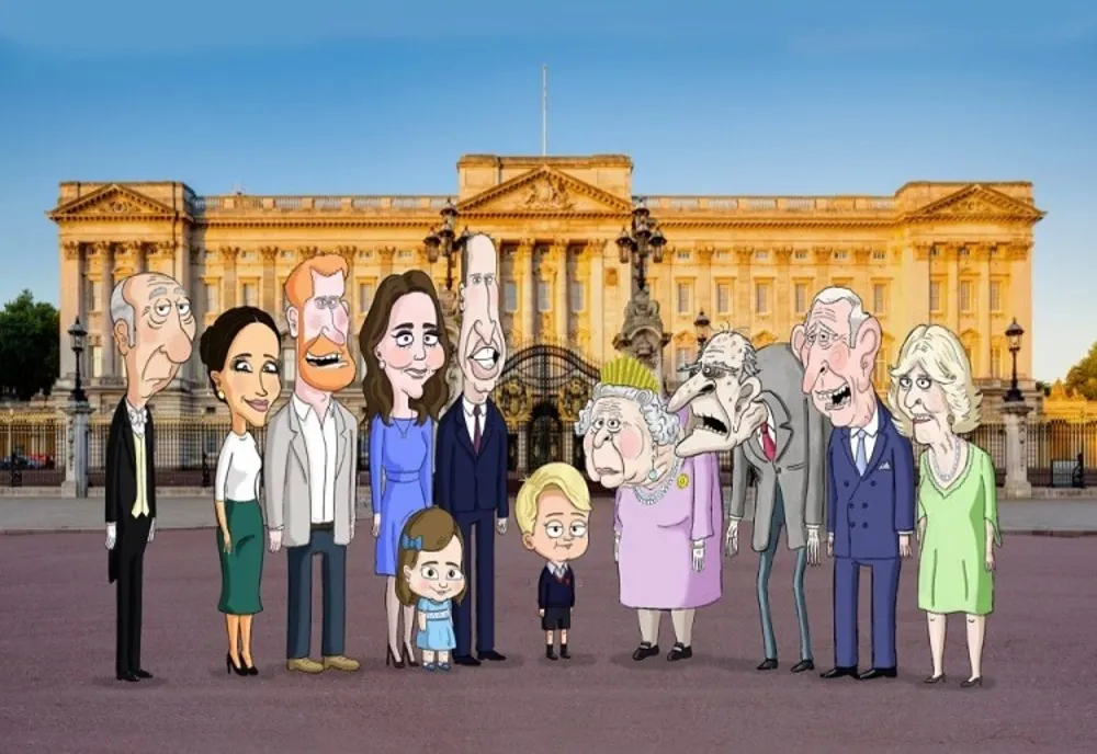 Parodie animată despre familia regală britanică
