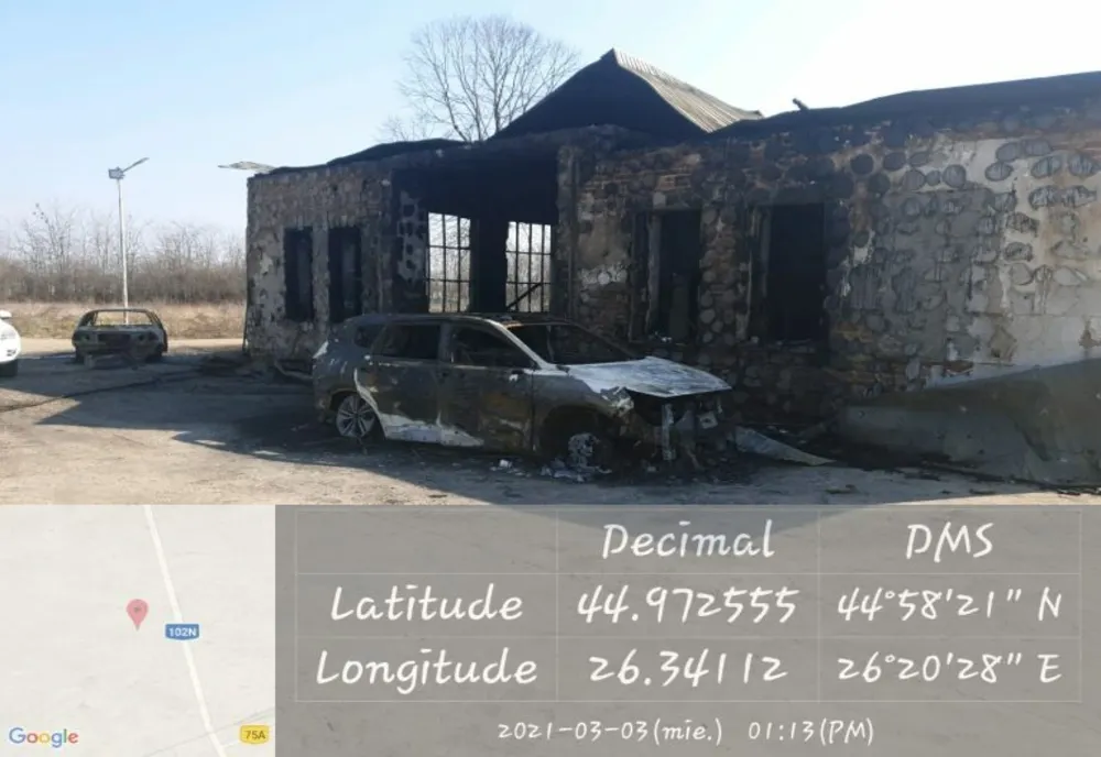Amendă usturătoare de la Garda de Mediu după incendiul din Colceag soldat cu rănirea a doi bărbați