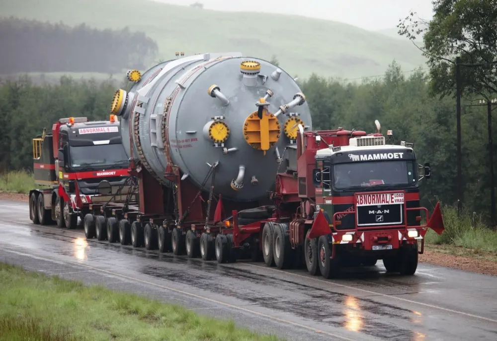Transport agabaritic pe DN 1A Ploiești. Restricții de viteză pe mai multe artere rutiere