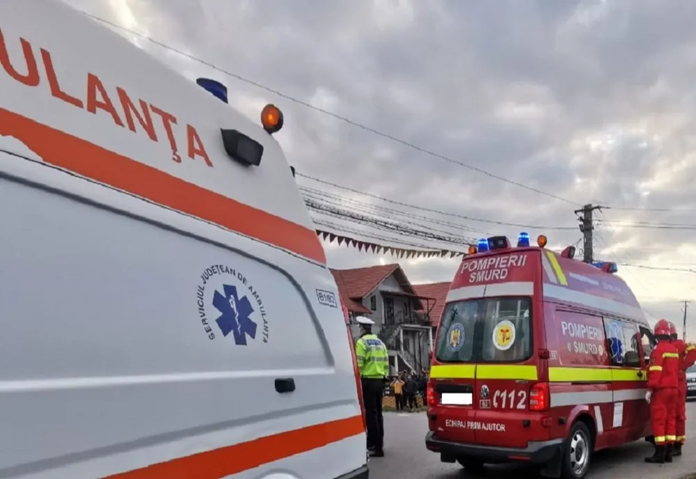 Prahova. Accident cu trei autoturisme implicate pe DN 1A, la Gura Vitioarei