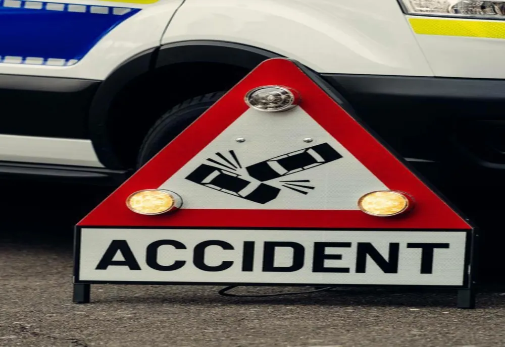 Accident pe DN1, la ieșire din Comarnic spre Posada. Trafic restricționat pe sensul de coborâre