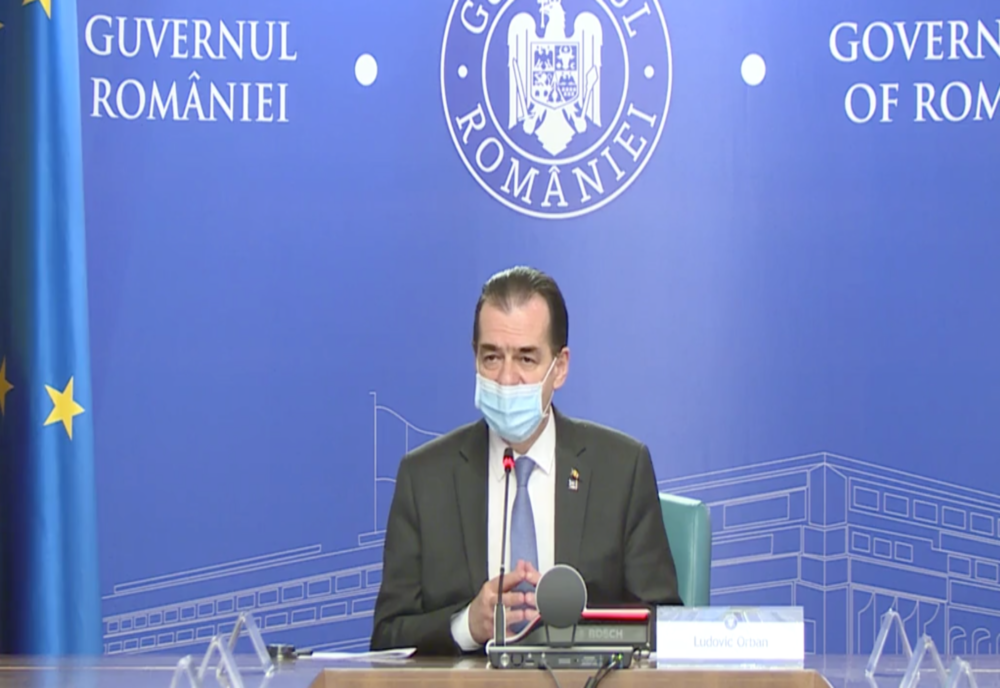 Premierul Orban anunță prelungirea stării de alertă cu 30 de zile. ”Decizia nu este politică, este fundamentată ştiinţific”