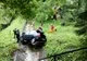 VIDEO FOTO Autocar cu turiști francezi implicat într-un accident la Sinaia. O persoană a decedat!
