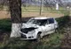 Accident grav în comuna Olari. O mașină a intrat într-un pom