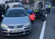 FOTO| Motociclistă rănită într-un accident rutier produs la Bușteni