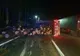 FOTO TIR încărcat cu lemne, răsturnat pe DN1 la Posada!