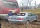 Accident feroviar la Măneciu Ungureni! Două persoane, la un pas să-și piardă viața