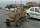 Căruță spulberată de un microbuz cu pasageri, pe DN1A, în localitatea Gura Vitioarei 