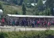 Cozi la intrare în Salina Slănic. Mii de turiști, atrași de răcoarea din subteran 