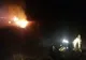Prahova. Incendiu violent de vegetație. Flăcările s-au extins în zona de pădure