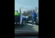 Autospecială de Poliție implicată într-un accident pe DN 1B.  Un poliţist a fost rănit
