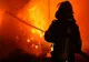 Incendiu violent la o cabană din Sinaia. 15 persoane s-au autoevacuat