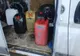 Bărbaţi reţinuţi pentru c-ar fi furat motorină din utilajele care lucrază la un proiect european din Prahova