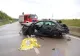 Accident pe DN1 la Comarnic. Două persoane au ajuns la spital!