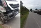 Prahova. Containerul unui camion s-a desprins de capul tractor si blochează DJ100B, între Drăgănești și Bărăitaru