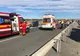 Update. Accident cu victime pe autostrada A3. O persoană este încarcerată, două sunt inconştiente