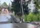 Stradă surpată la Slănic: persoanele evacuate se pot întoarce la casele lor