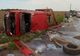 FOTO Un TIR și o autoutilitară care transporta oi, implicate într-un accident la Ariceștii Rahtivani