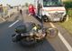 Motociclist rănit grav la Bușteni! A intrat într-un TIR!