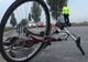 Prahova. Un biciclist a ajuns la spital după ce a fost lovit de un autoturism